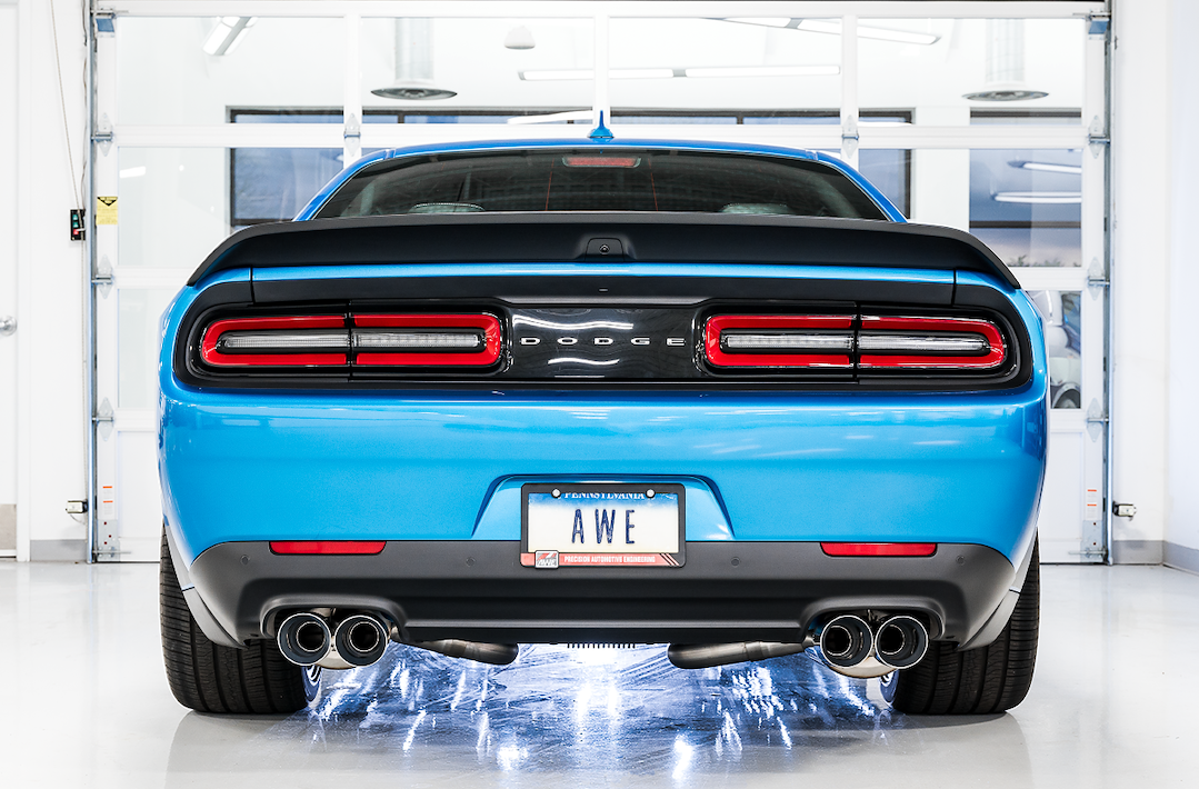 Product of AWE Tuning 3015-42136 Track Edition Cat-Back System Dual Exhaust System Kit 