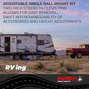 Husky Towing 33110 Pintle Hook||hus_33110_Adjustable Ball Mount Pintle Kit_B2c_5.Jpg||89||hus33110||1199942