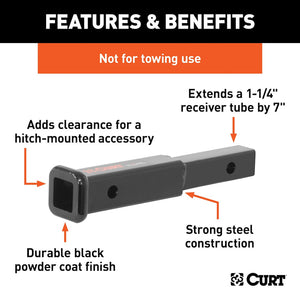 Curt 45789 Trailer Hitch Extension||45789_3008x1990_Fa.Jpg||86||c9345789||1214841