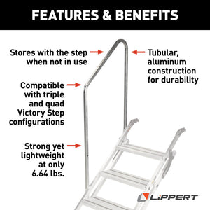 Lippert Components 2023024502 Entry Step Hand Rail||2023024502_1.Jpg||86||m6v2023024502||1695620