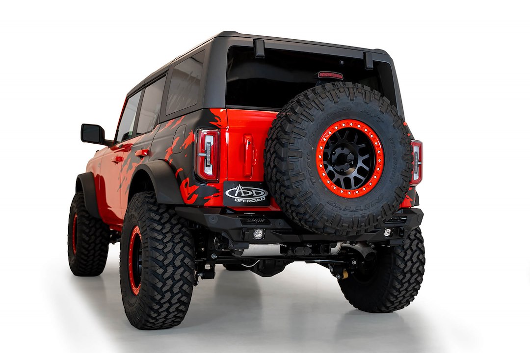 Product of Addictive Desert Designs R230081370103 Stealth Fighter Steel Powder Coated Bumper 