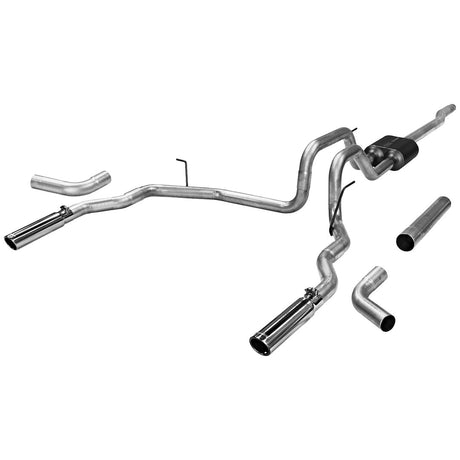 Product of Flowmaster 17417 American Thunder ® Cat Back System Dual Exhaust System Kit 