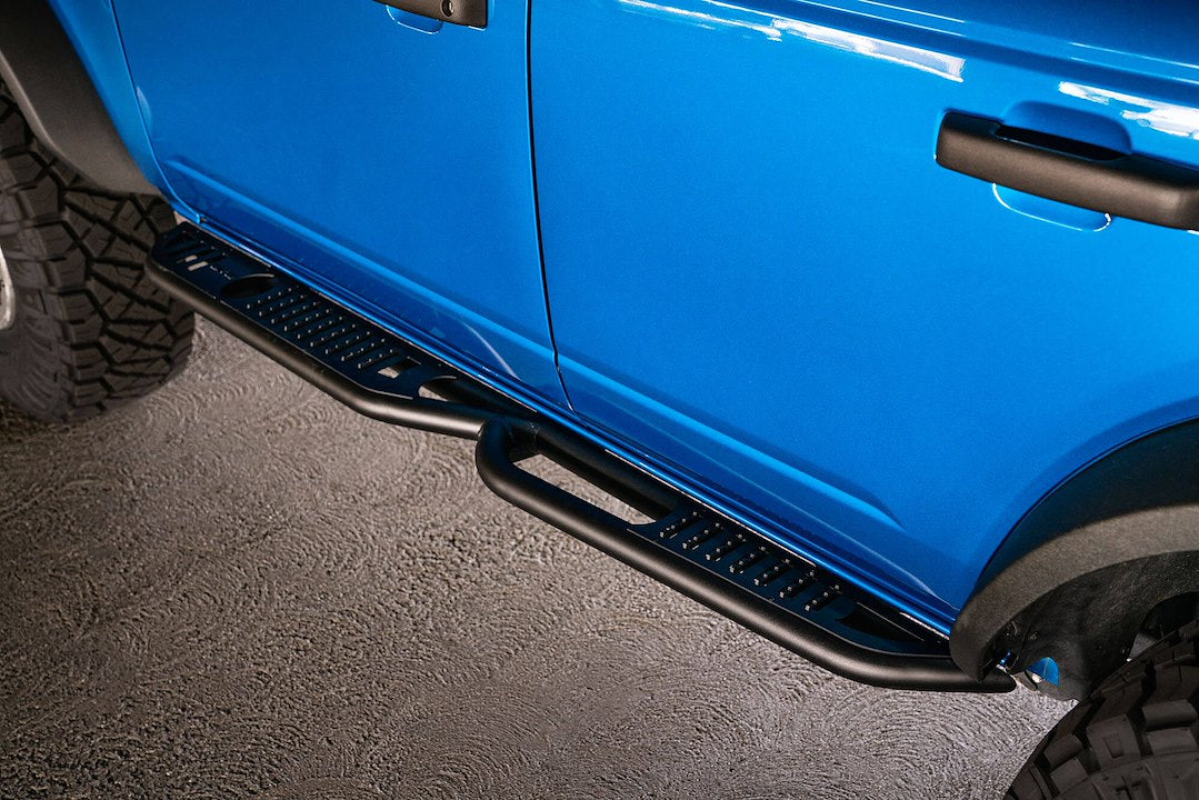 Product of DV8 Offroad SRBR-02 OE Plus Nerf Bar With Surface Steps 