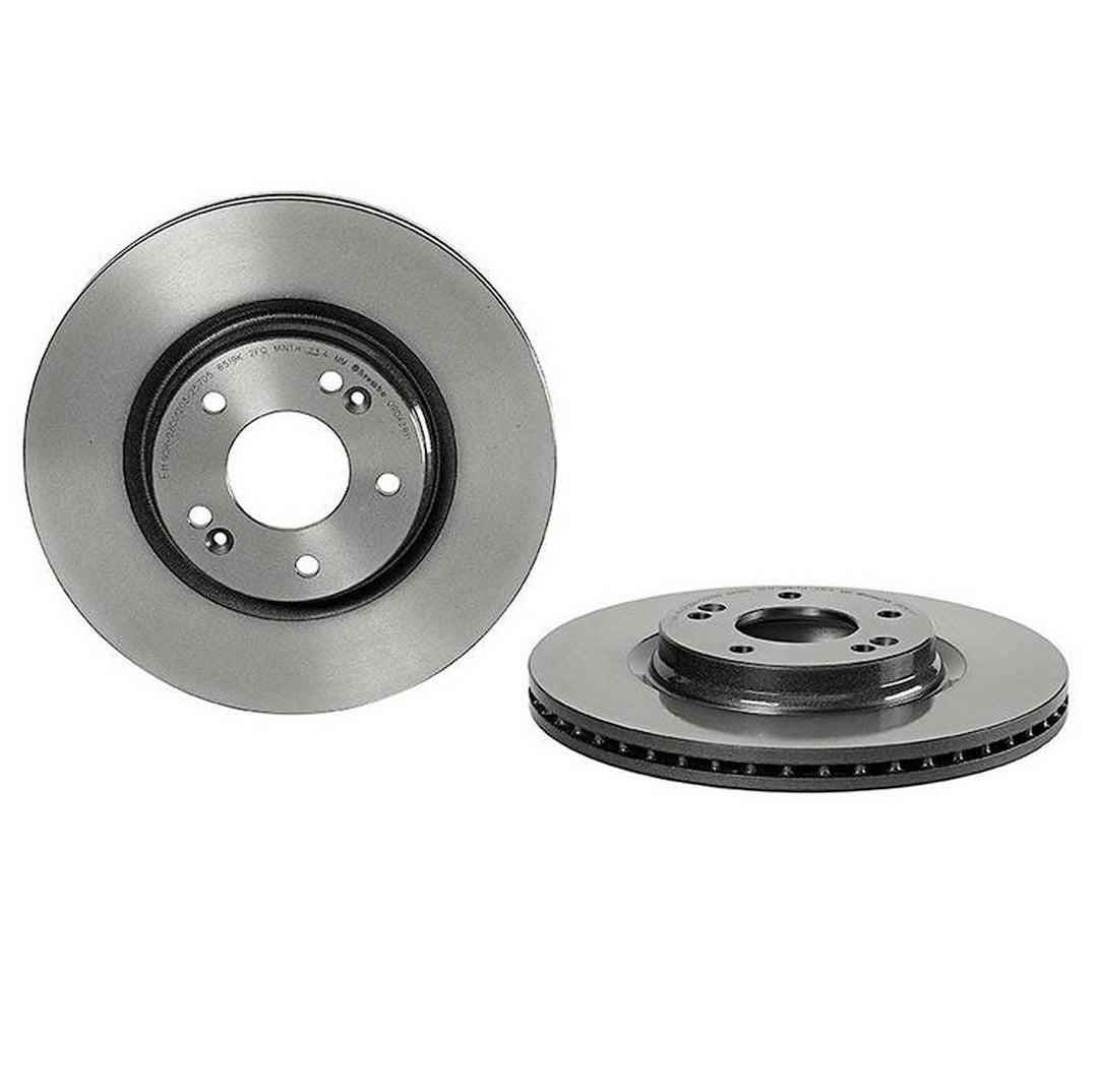 Product of Brembo 09D42811C02 Vented 1 Piece Brake Rotor 