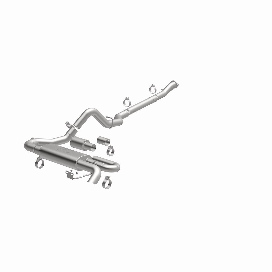 Product of Magnaflow Performance 19559 Overland Series Cat-Back System Single Exhaust System Kit 
