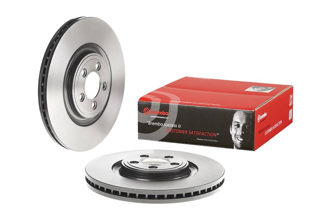 Product of Brembo 09B55611C02 Vented 1 Piece Brake Rotor 