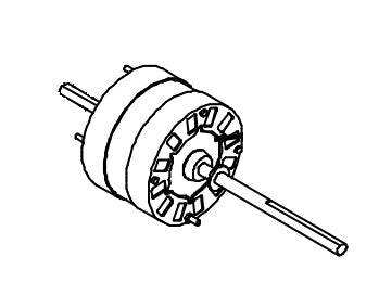 Product of Coleman Mach 1468-3189 Air Conditioner Condenser Fan Motor