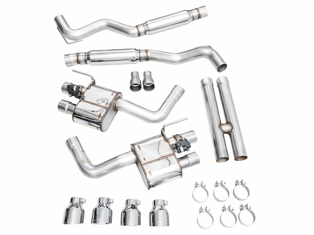 Product of AWE Tuning 3025-42650 SwitchPath ™ Cat-Back System Dual Exhaust System Kit 