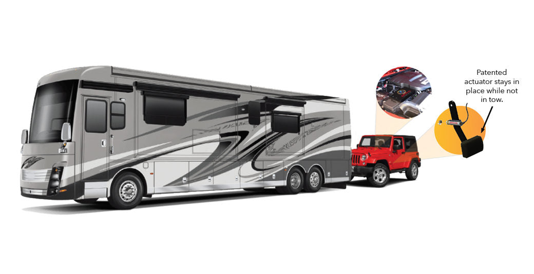 Product of Demco RV 9599019 Vehicle Mounted Vacuum Assist System Towed Vehicle Brake Control Yes 