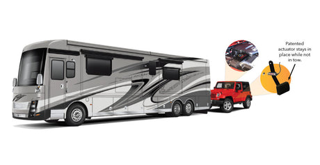 Product of Demco RV 9599019 Vehicle Mounted Vacuum Assist System Towed Vehicle Brake Control Yes 