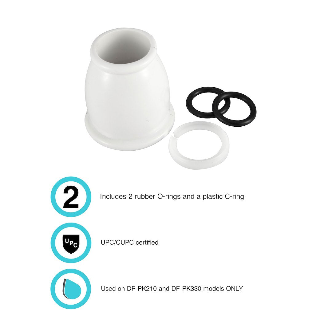 Product of Dura Faucet Df-Rk500-Wt Faucet Spout Nut