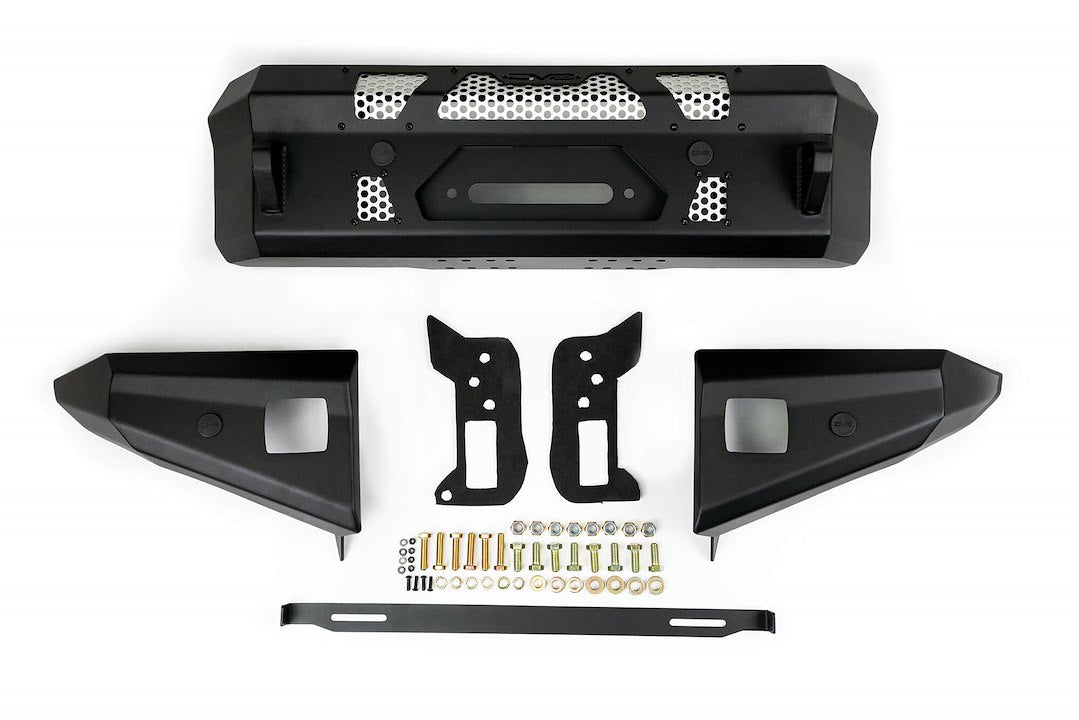 Product of DV8 Offroad FBBR-01 Steel Powder Coated Bumper 