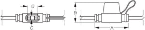Sea Dog 445198-1 Fuse Holder||445198-1_1.Jpg||86||sdg4451981||1115837