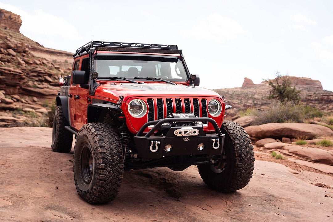 Product of DV8 Offroad FBJL-04 Steel Powder Coated Bumper 