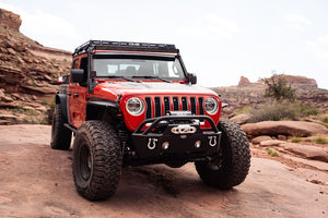 Product of DV8 Offroad FBJL-04 Steel Powder Coated Bumper 