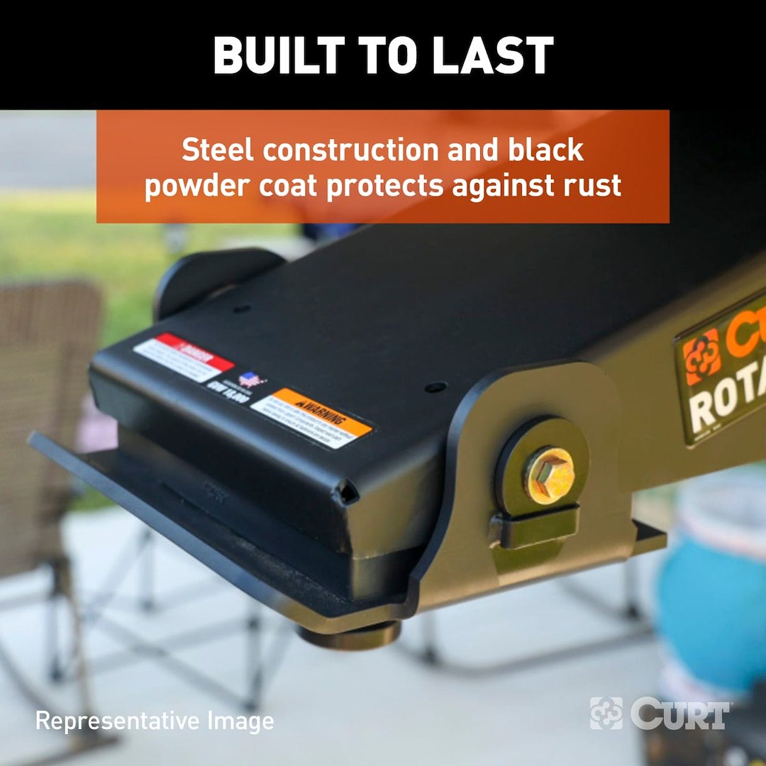 Product of Lippert Components 328330 Rota-Flex King Pin 18000 Pound Fifth Wheel Trailer Hitch Pin Box 