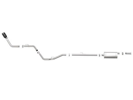 Product of Advanced FLOW Engineering 49-48089-B Apollo GT Cat-Back System Single Exhaust System Kit 