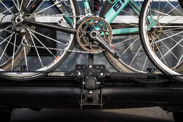 Product of Swagman 64663 2 Bikes Bike Wheel Rests In Loop Bike Rack - Receiver Hitch Mount No 