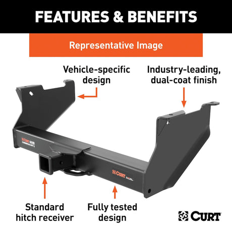 Curt 15800 Trailer Hitch Rear||15800_3008x1990_Fa.Jpg||86||c9315800||1008435