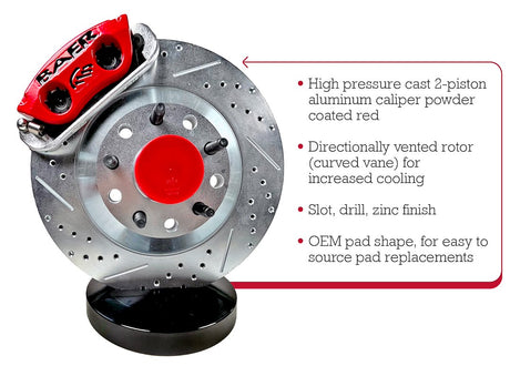 Product of Baer Brake Systems 4301551r Brake Conversion Kit