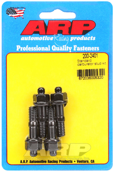 Arp Auto Racing 200-2401 Carburetor Stud Kit||200-2401.Jpg||85||a142002401||1125223