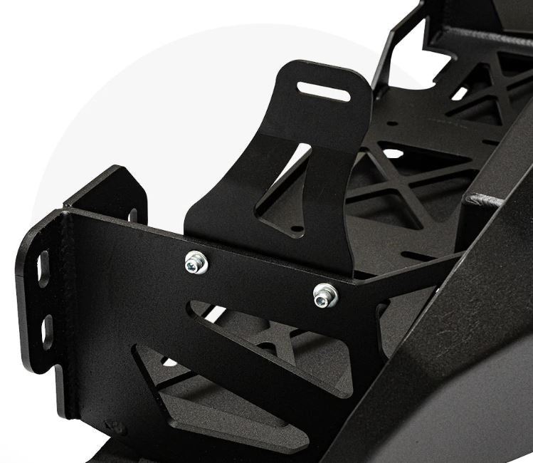 Product of Cali Raised LED CR3594 Steel Powder Coated Bumper 