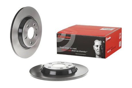 Product of Brembo 08A75911C02 Solid 1 Piece Brake Rotor 