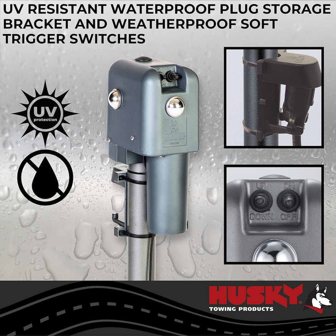Product of Husky Towing 87641 4500 Pound Electric Trailer Tongue Jack 