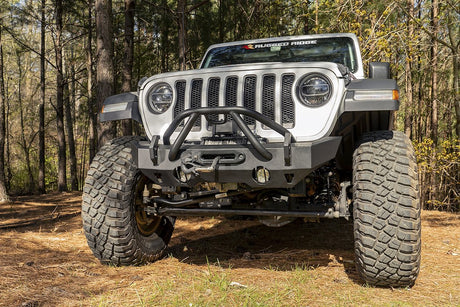 Product of Rugged Ridge 11540.32 Heavy-Duty Bumper Steel Powder Coated Bumper 