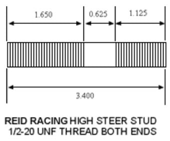 Artec Industries Rr-D60117k-2 Steering King Pin Stud||rr-D60117k-2_1.Jpg||86||artrrd60117k2||2236701