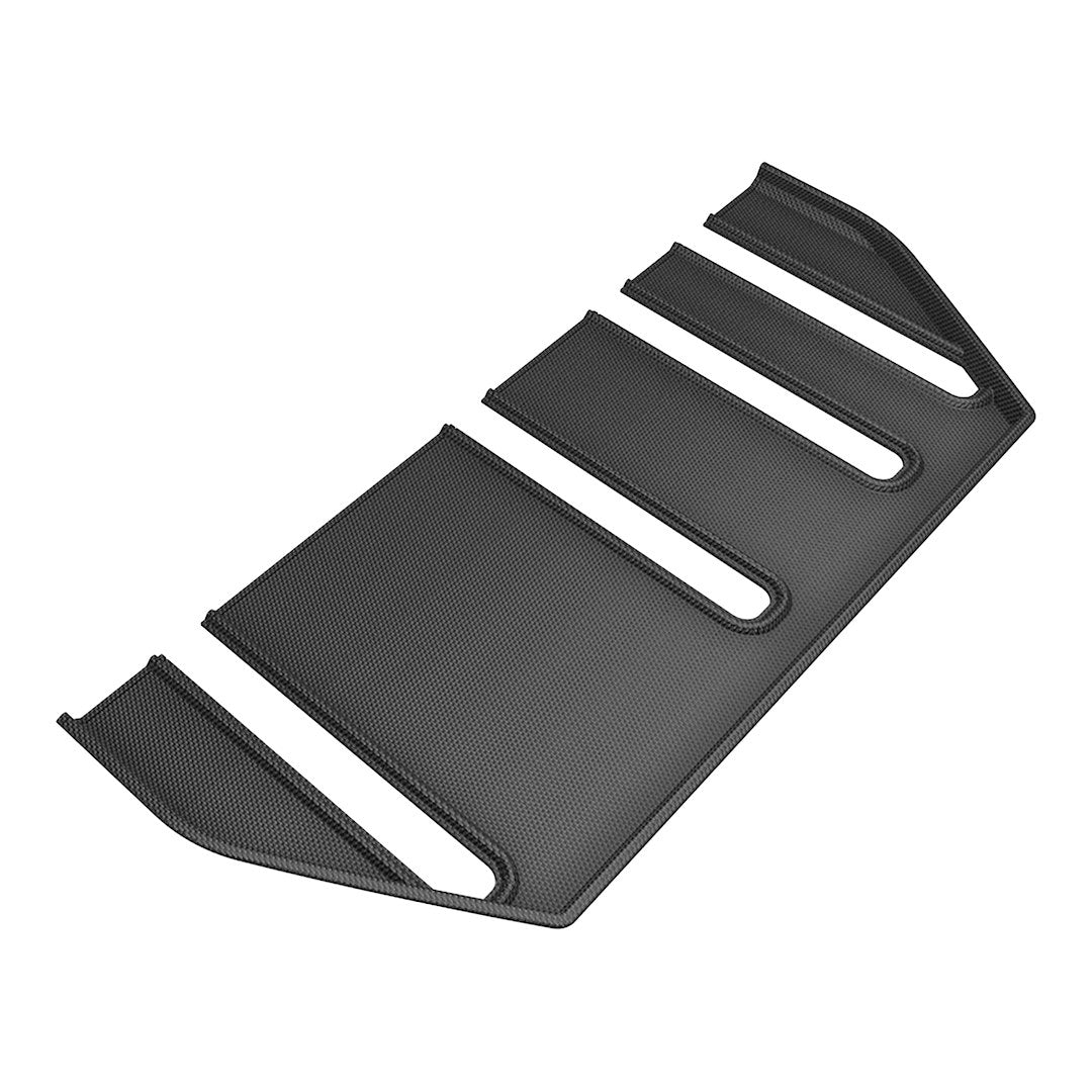 Product of 3D Mats KAGU L1TL04801509 Black Thermoplastic Rubber Of Carbon Fiber Texture Floor Liner 