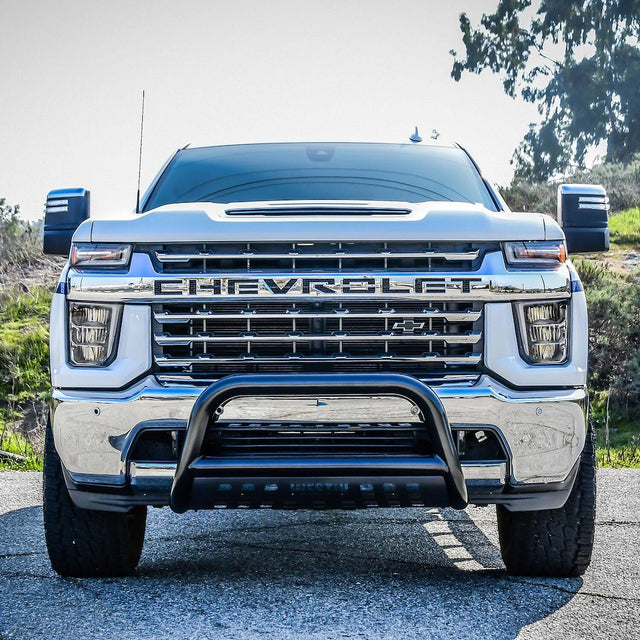 Product of Westin Automotive 31-6025 Bull Bar Black Powder Coated 3 Inch Yes with skid plate 