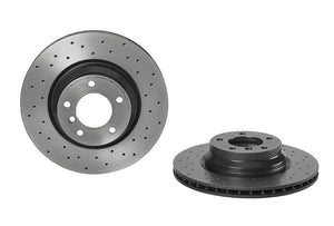 Product of Brembo 09A2591XC02 Xtra Vented Cross Drilled 1 Piece Brake Rotor 