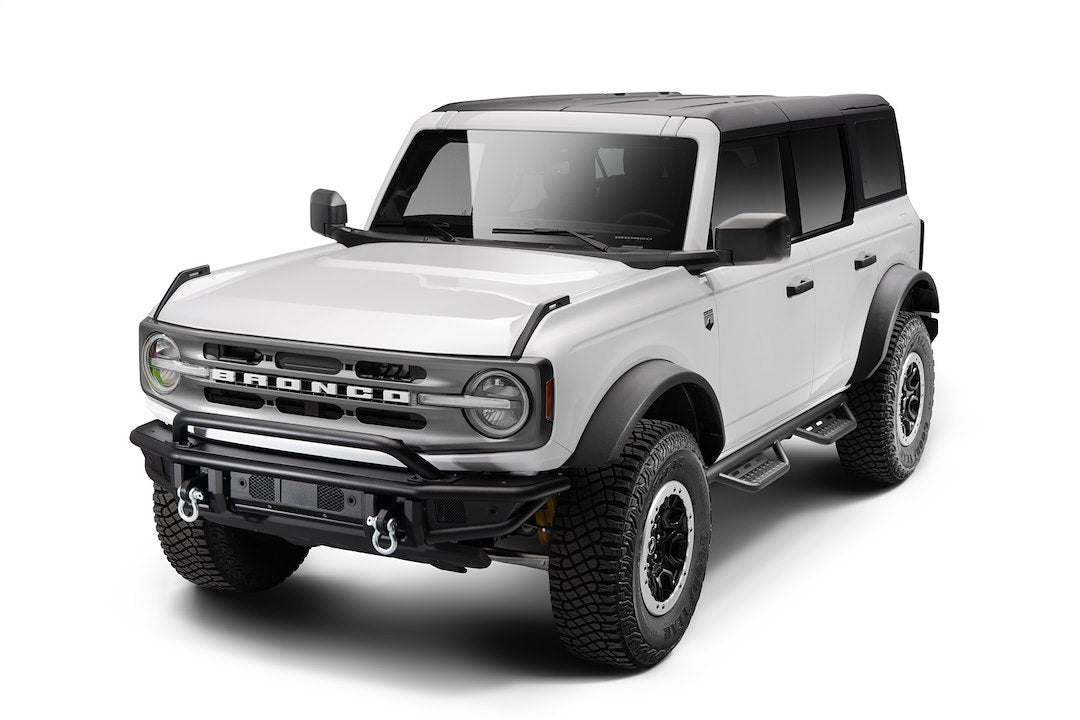 Product of N-Fab 321417212 RS Series Nerf Bar With Drop Down Steps 