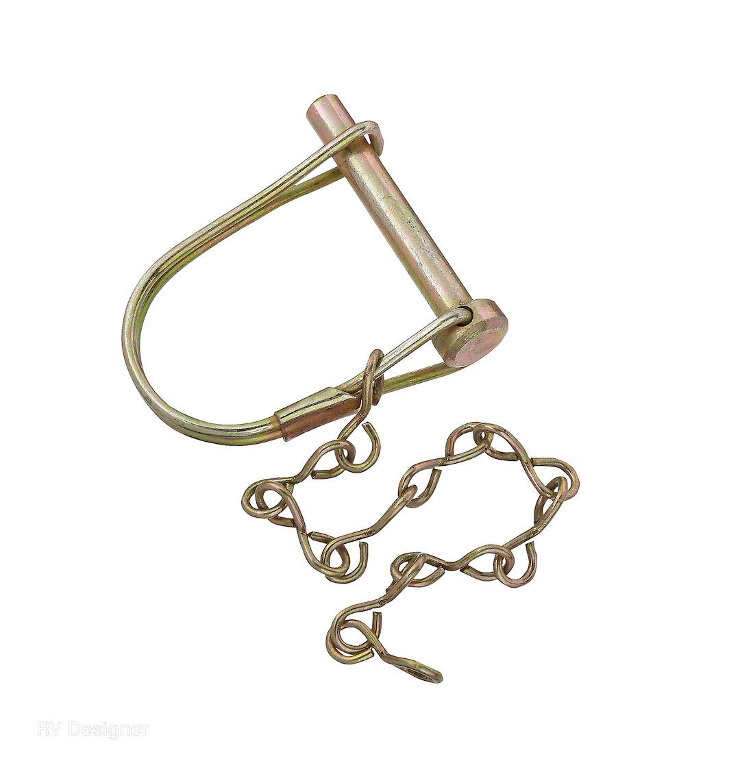 Product of Rv Designer H420 Trailer Coupler Safety Pin Clip