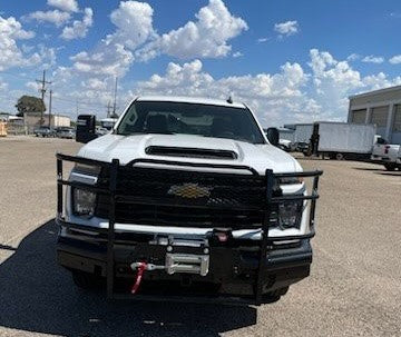 Product of Tough Country Products TFR3424CW Traditional Steel Gloss Powder Coated Bumper 