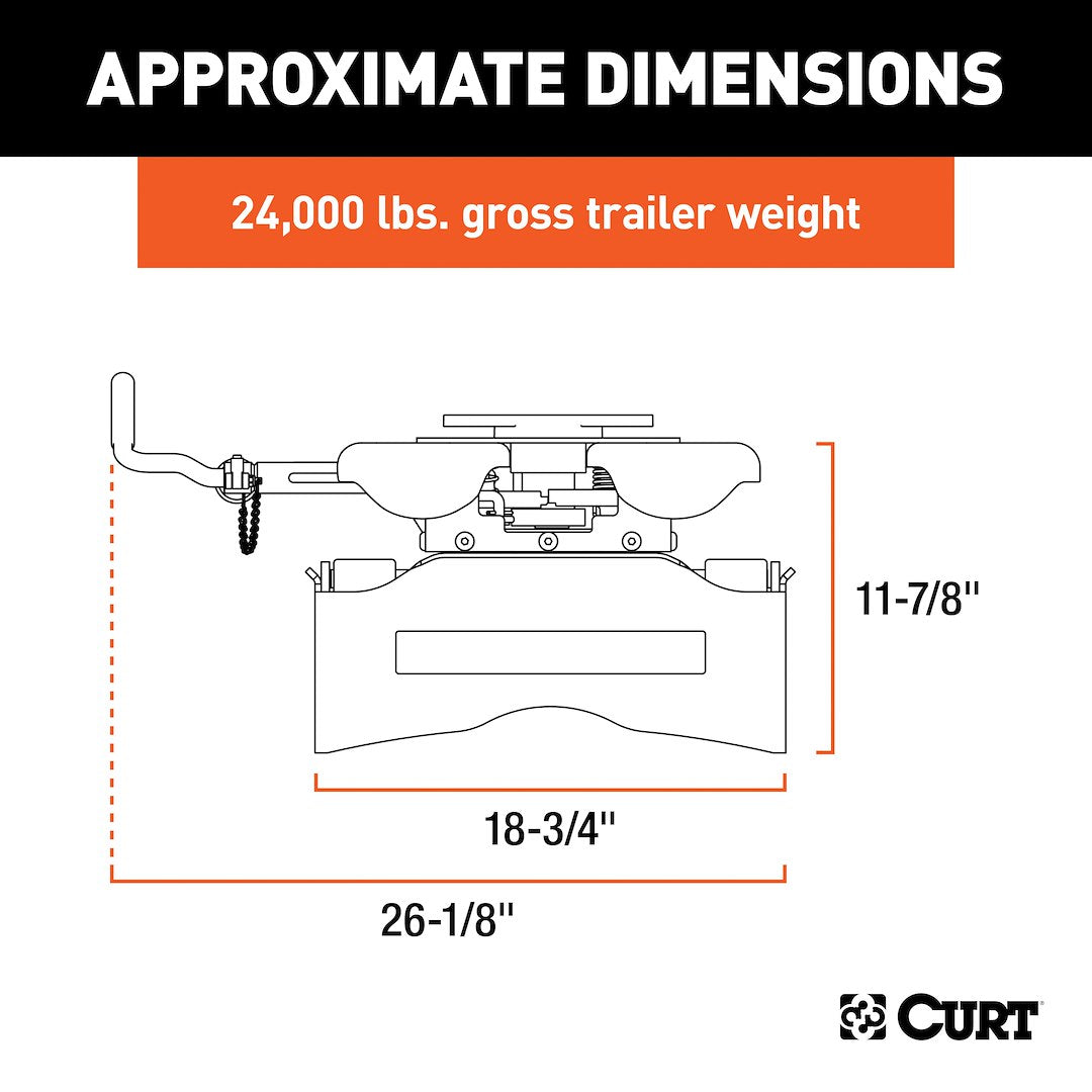 Curt 16545 Fifth Wheel Trailer Hitch Head||16545_3008x1990_Ca.Jpg||94||c9316545||1332992