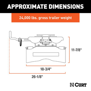 Curt 16545 Fifth Wheel Trailer Hitch Head||16545_3008x1990_Ca.Jpg||94||c9316545||1332992