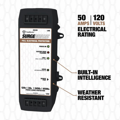 Product of SouthWire Corp. 35530 120 Volt 30 Amp Surge Protector 