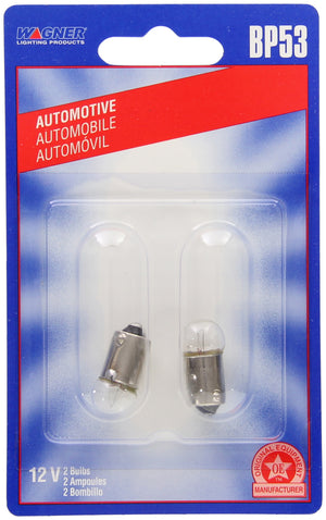 Wagner Lighting Bp53 Instrument Panel Light Bulb||bp53_P02_Pkg.Jpg||94||w31bp53||1347734