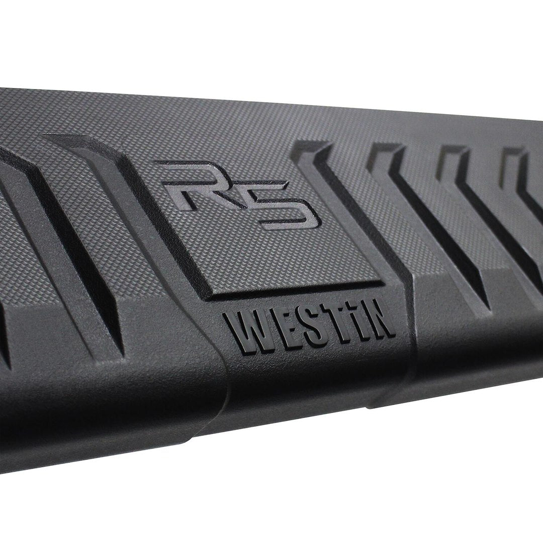 Product of Westin Automotive 28-534725 Black Powder Coated Oval Nerf Bar - Truck Wheel To Wheel 
