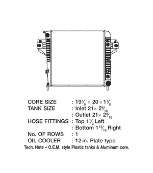 Product of Csf 3363 Radiator