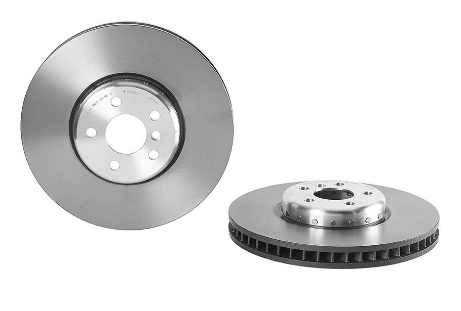 Product of Brembo 09D09513C02 Vented 1 Piece Brake Rotor 
