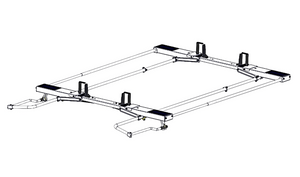 Product of Holman 4A95L Yes Aluminum Ladder Rack 