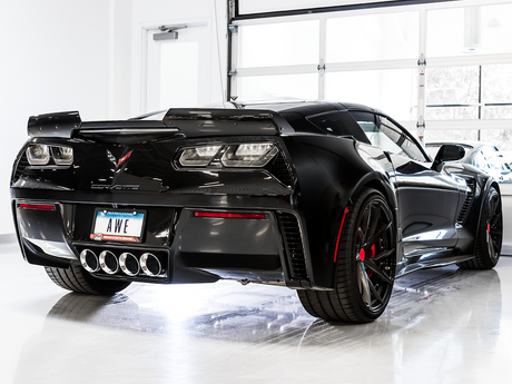 Product of AWE Tuning 3020-42073 Track Edition Axle-Back System Single Exhaust System Kit 