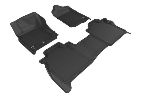 Product of 3D Mats KAGU L1NS08501509 Black Thermoplastic Rubber Of Carbon Fiber Texture Floor Liner 