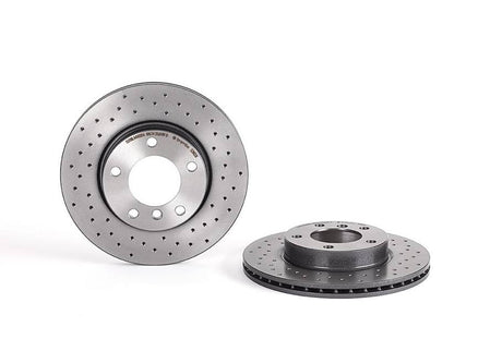 Product of Brembo 0953903XC02 Xtra Vented Cross Drilled 1 Piece Brake Rotor 