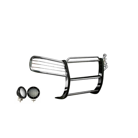 Product of Black Horse Offroad 17GD26MSS-PLFB Grille Guard  