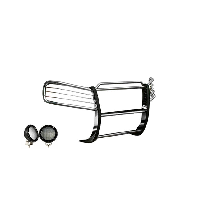 Product of Black Horse Offroad 17GD26MSS-PLFB Grille Guard  