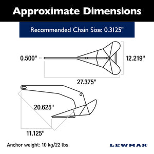 Lewmar 0057210 Anchor||0057210_1.Jpg||86||lew0057210||1756775